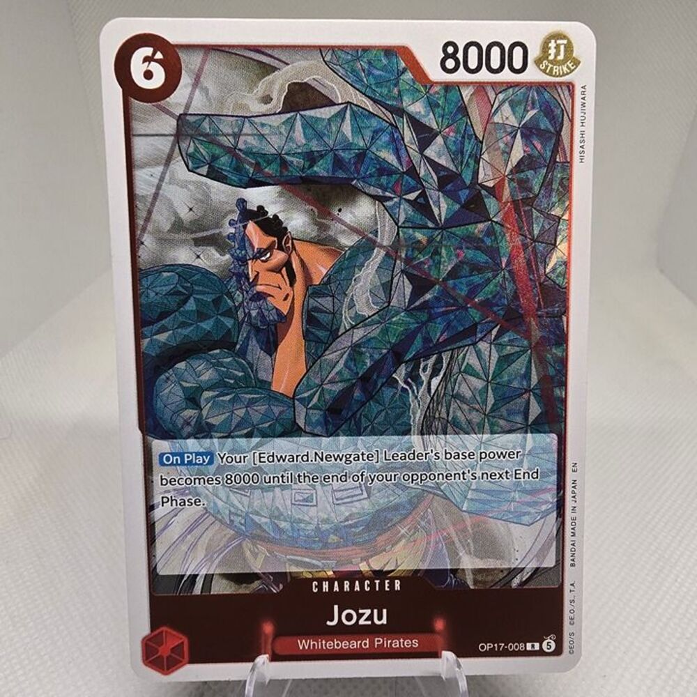 One Piece Card Game Jozo Whitebeard Pirates OP17-008